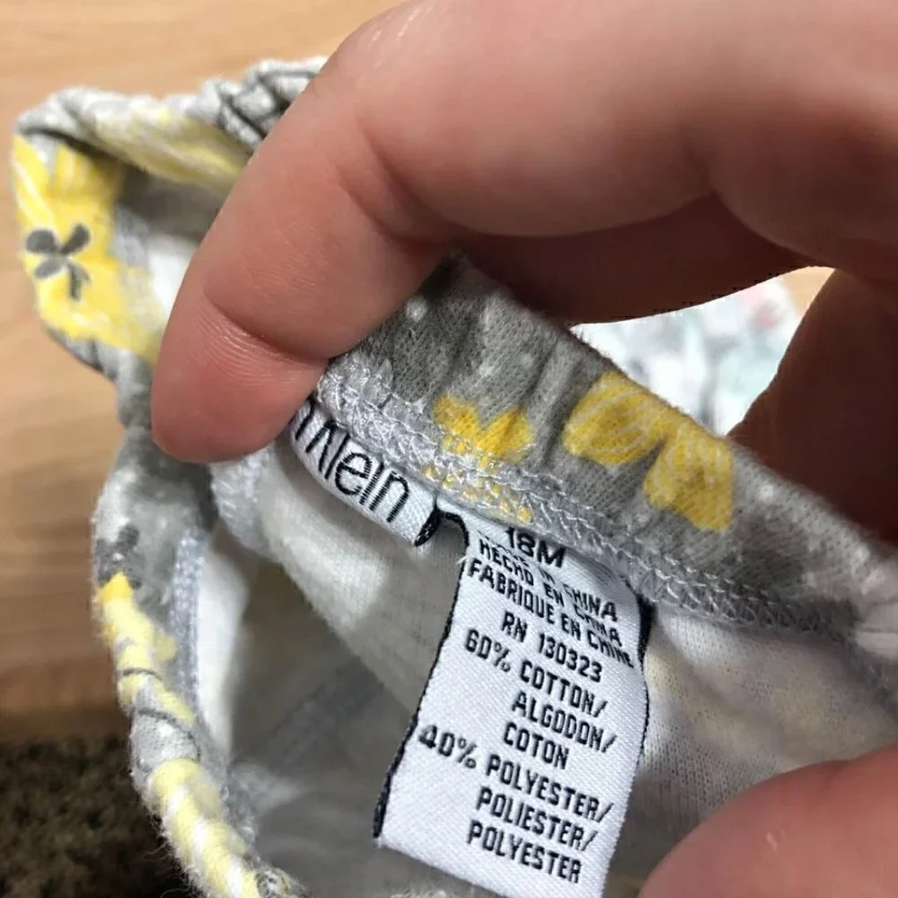 Calvin Klein Girls Outfit Bundle Linen 18 months